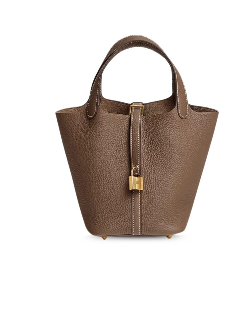 Hermes Picotin Lock 18 Bag Brown For Women 7.1in/18cm H056289CC18
