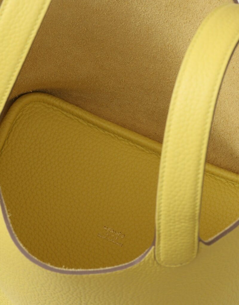 Hermes Picotin Lock 18 Bag Limoncello For Women 7.1in/18cm