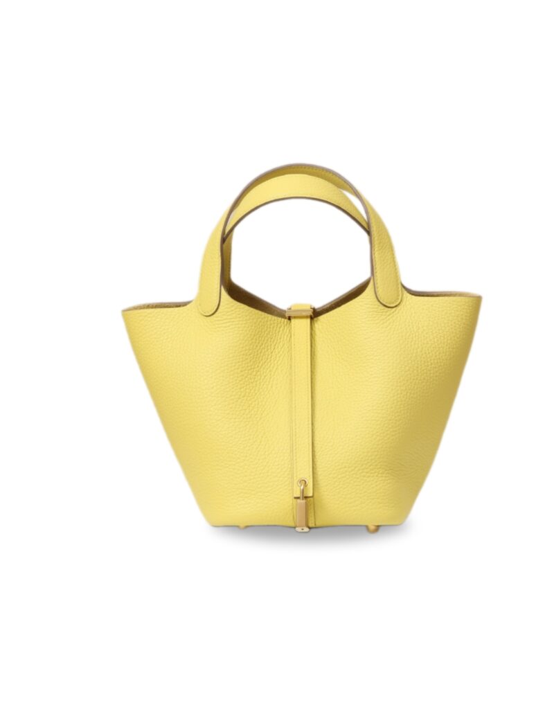 Hermes Picotin Lock 18 Bag Limoncello For Women 7.1in/18cm