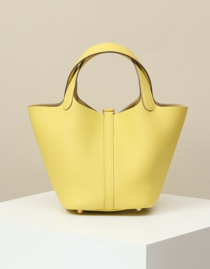 Hermes Picotin Lock 18 Bag Limoncello For Women 7.1in/18cm