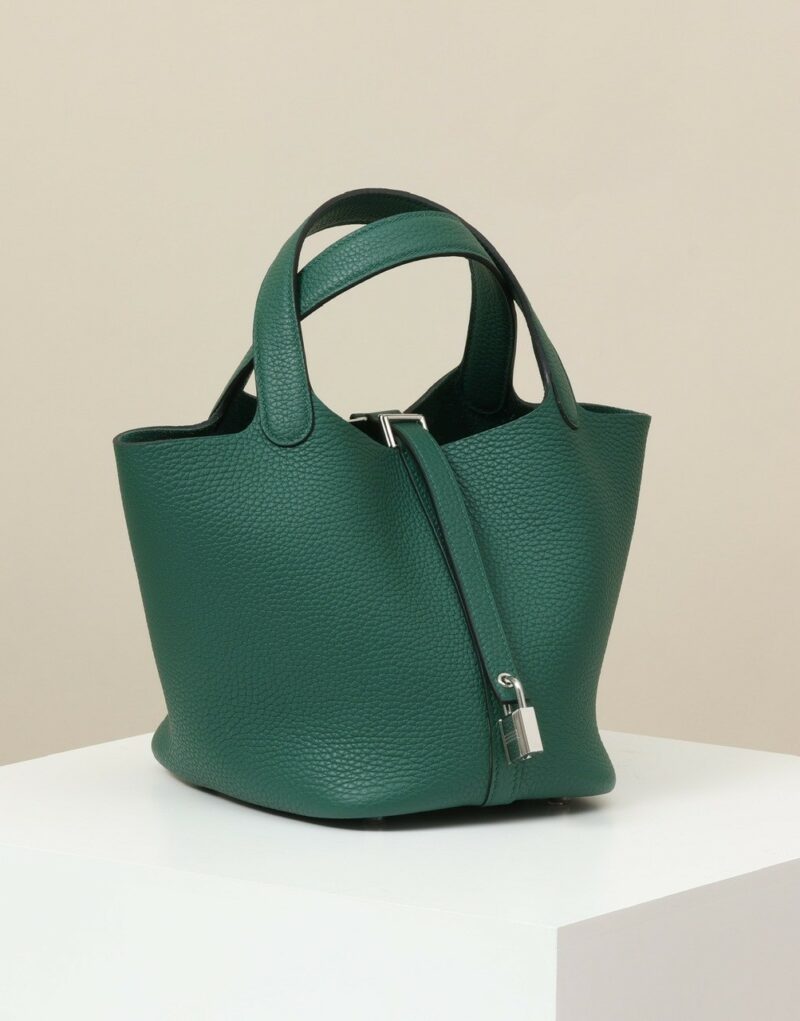 Hermes Picotin Lock 18 Bag Peacock Green For Women 7.1in/18cm
