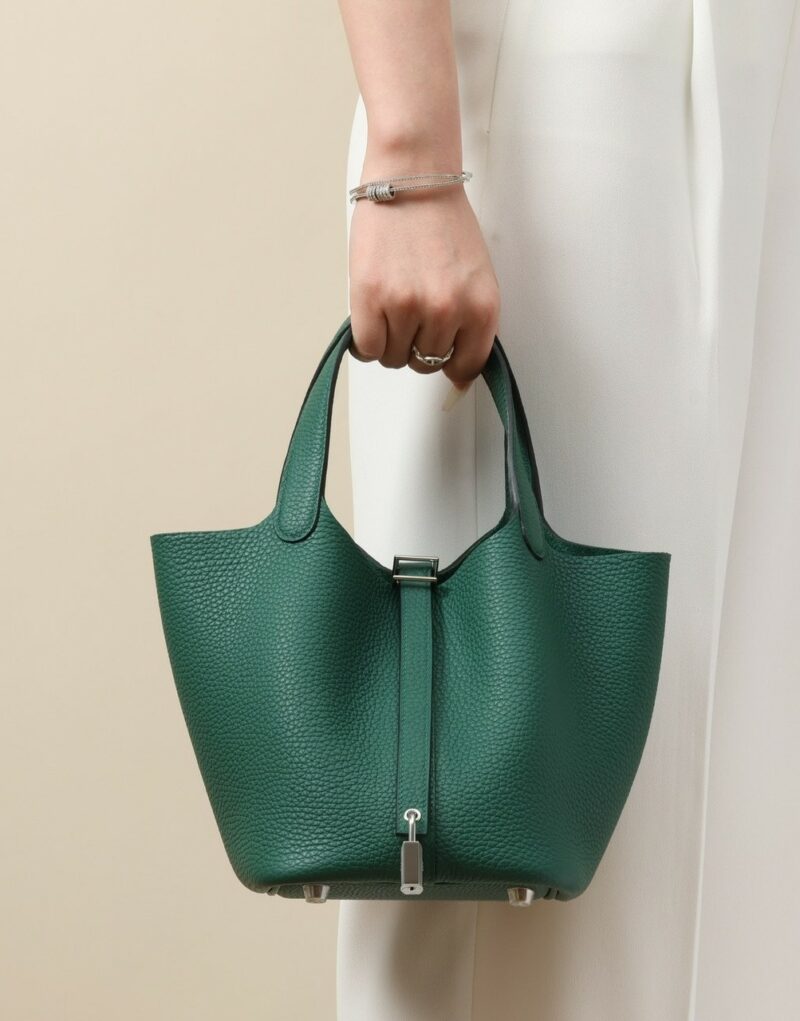 Hermes Picotin Lock 18 Bag Peacock Green For Women 7.1in/18cm