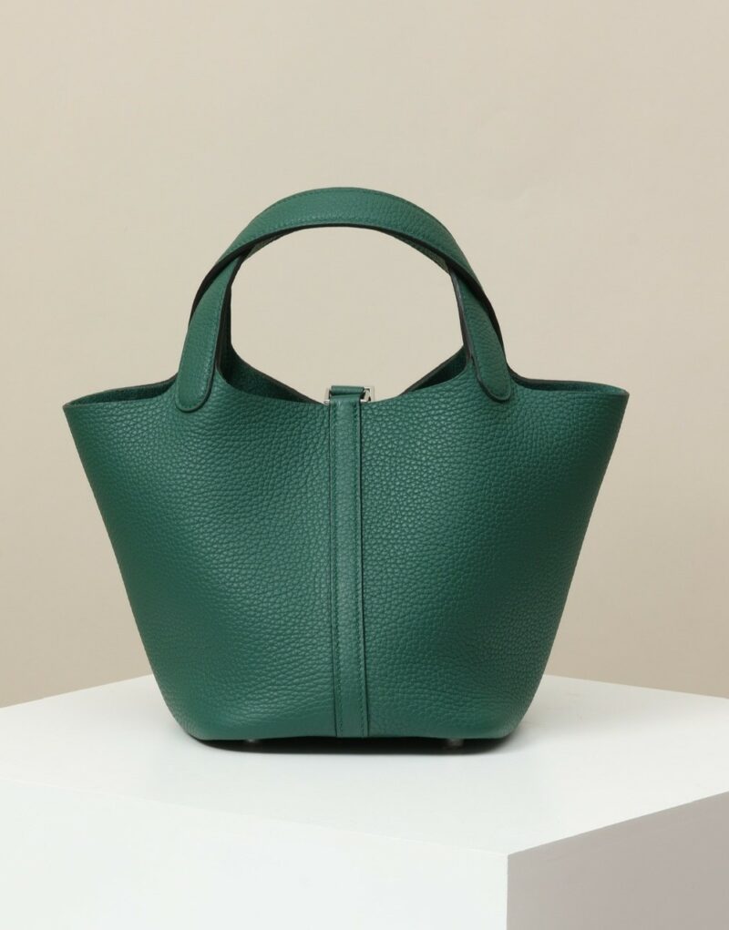 Hermes Picotin Lock 18 Bag Peacock Green For Women 7.1in/18cm