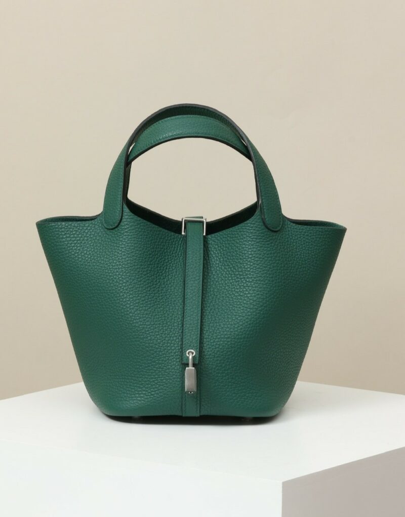 Hermes Picotin Lock 18 Bag Peacock Green For Women 7.1in/18cm