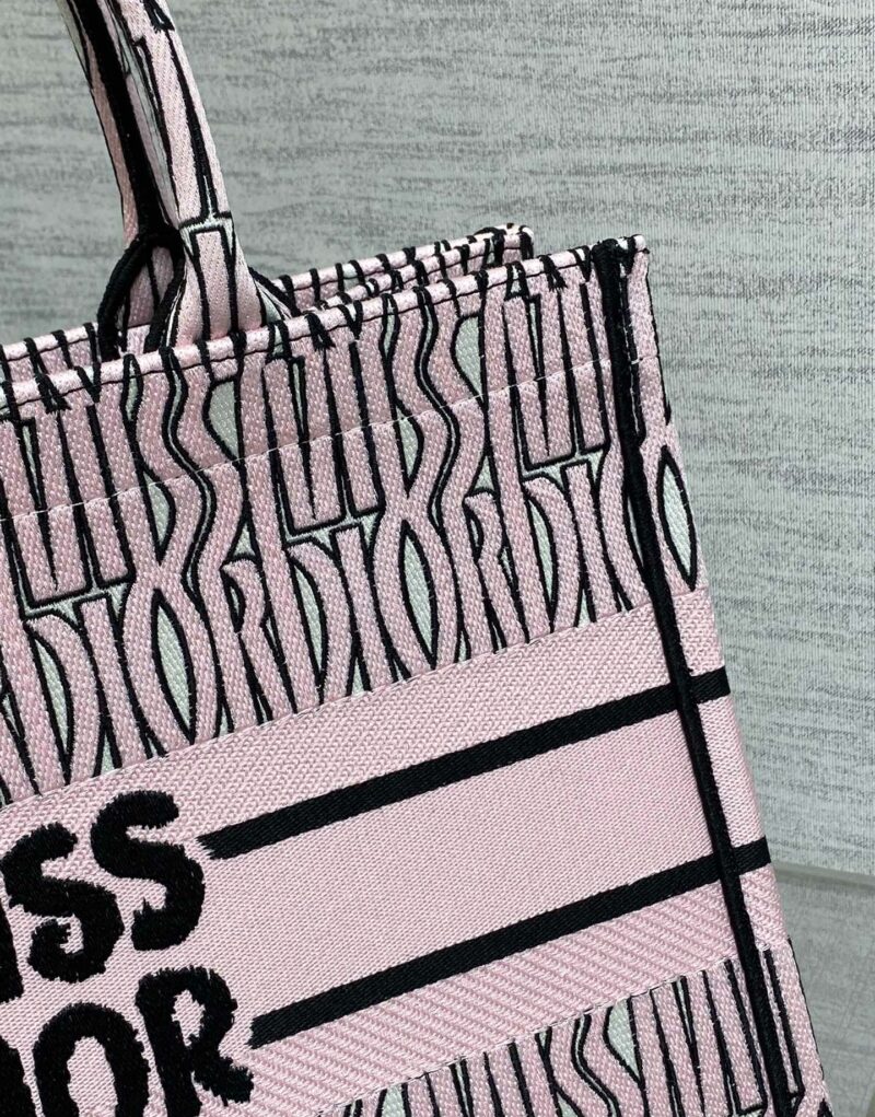Dior Large Book Tote Bag Pink For Women 42cm/16.5in