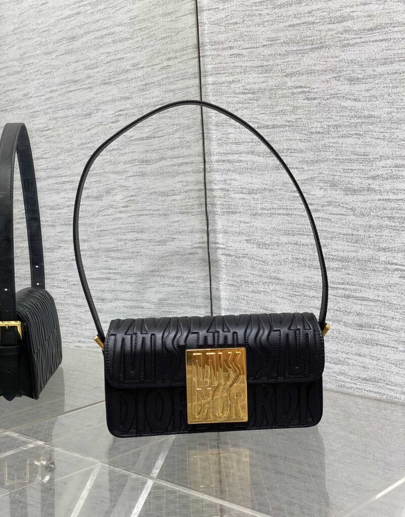 Miss Dior Flap Bag Black For Women 22cm/8.5in - M2610UBOS_M900