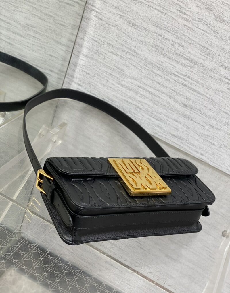 Miss Dior Flap Bag Black For Women 22cm/8.5in - M2610UBOS_M900