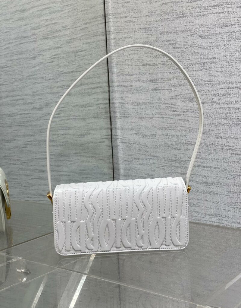 Miss Dior Flap Bag Latte For Women 22cm/8.5in - M2610UBOS_M030