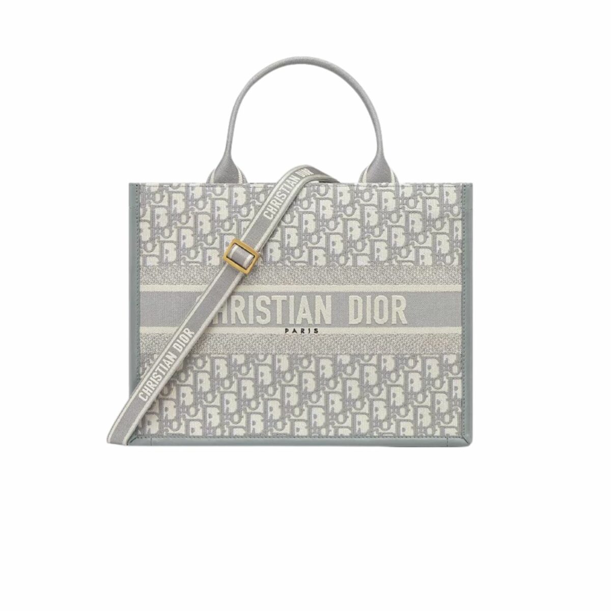 Dior Medium Book Tote Bag Grey For Women 36.5cm/14.5in - M1324CZBB_M20I