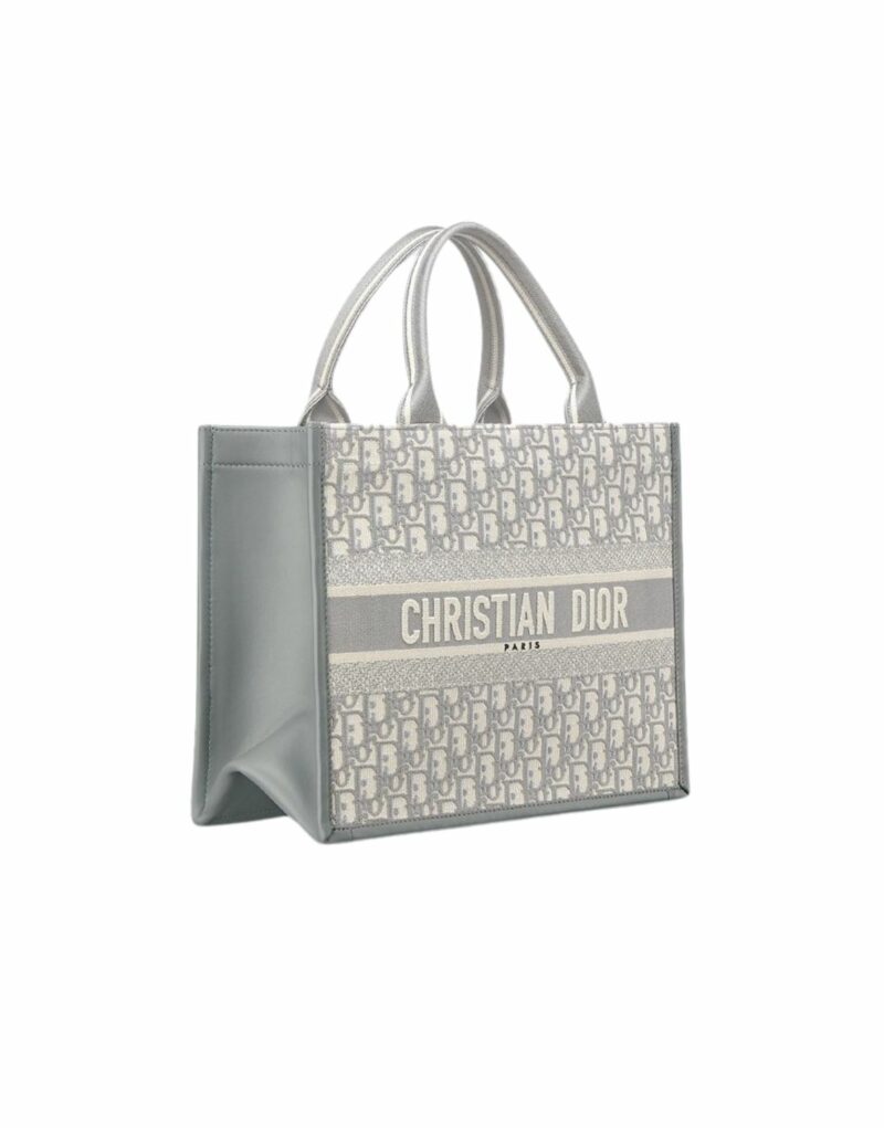 Dior Medium Book Tote Bag Grey For Women 36.5cm/14.5in - M1324CZBB_M20I