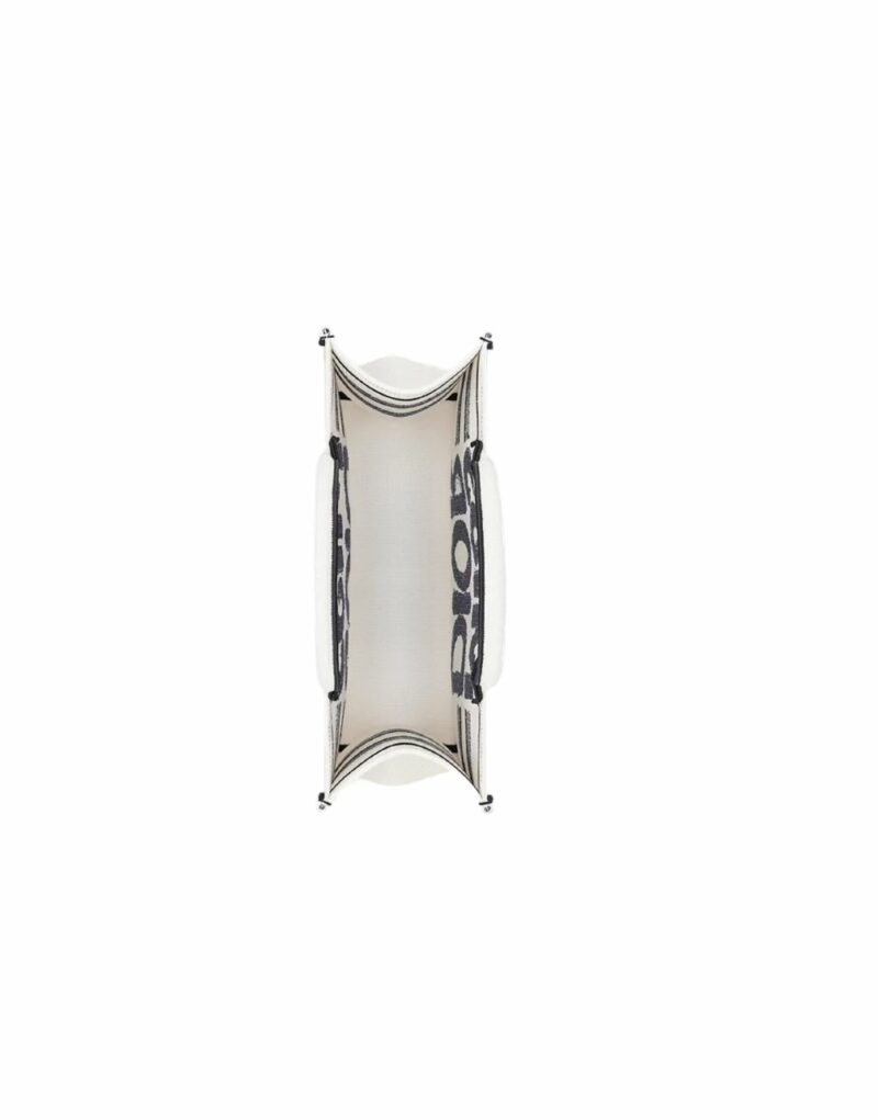 Dior Medium Book Tote Bag White And Blue For Women 36cm/14in - M1296ZEZD_M19Q