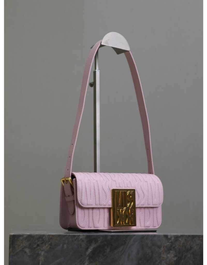 Miss Dior Flap Bag Pale Pink For Women 22cm/8.5in - M2610UBOS_M05N
