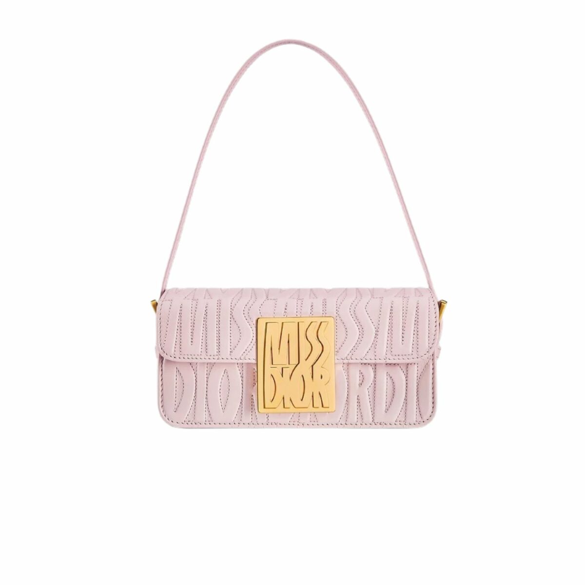 Miss Dior Flap Bag Pale Pink For Women 22cm/8.5in - M2610UBOS_M05N