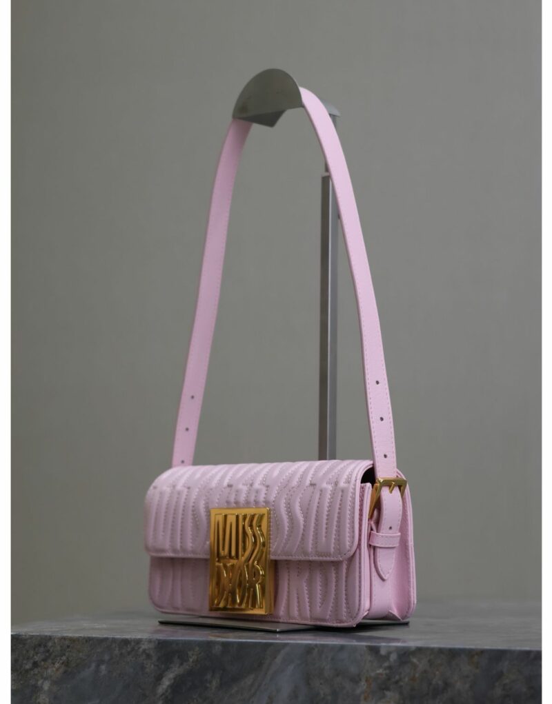 Miss Dior Flap Bag Pale Pink For Women 22cm/8.5in - M2610UBOS_M05N