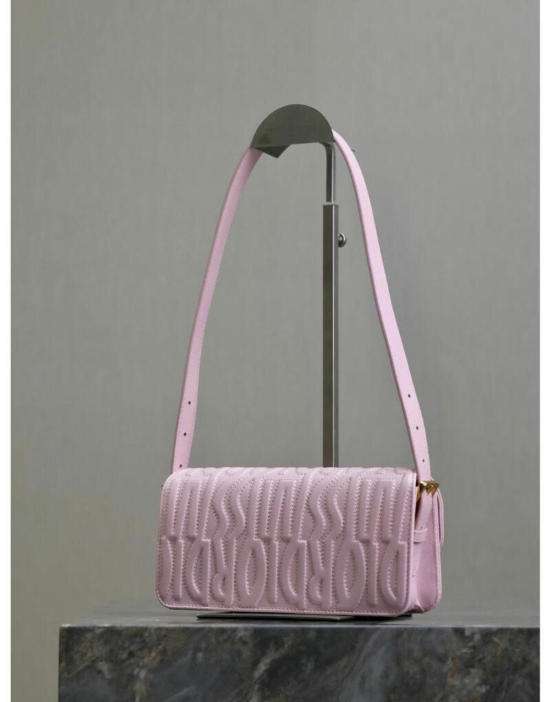 Miss Dior Flap Bag Pale Pink For Women 22cm/8.5in - M2610UBOS_M05N