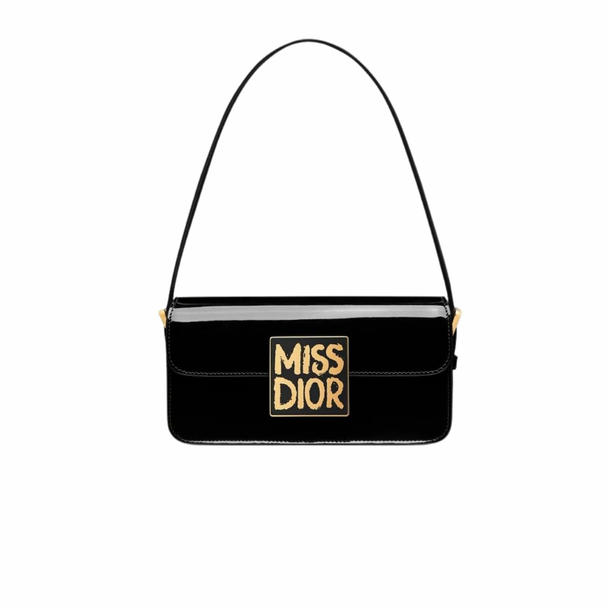 Miss Dior Flap Bag Black For Women 22cm/8.5in - M2610UWIS_M900