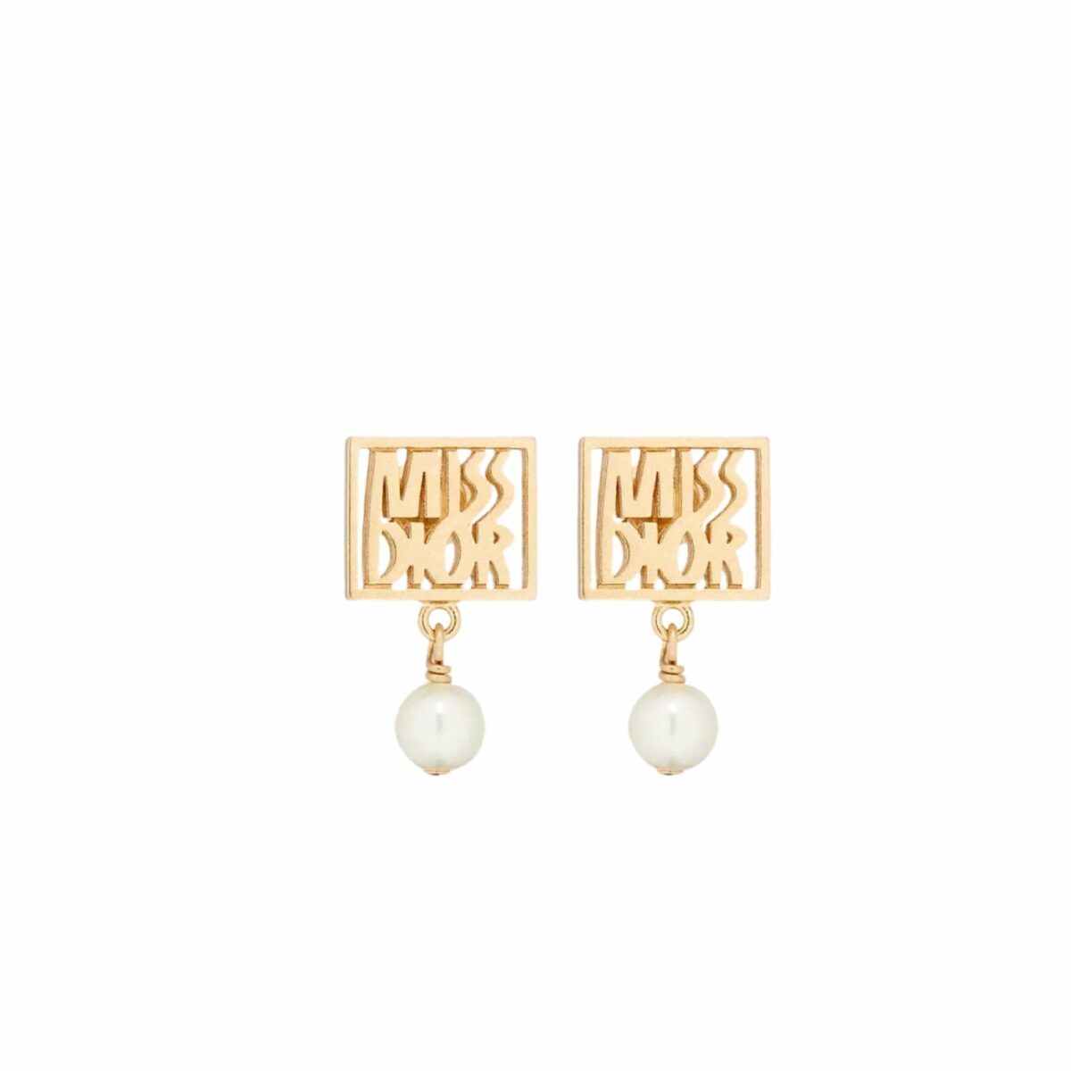 Miss Dior Earrings Gold For Women - E3559WOMRS_D301