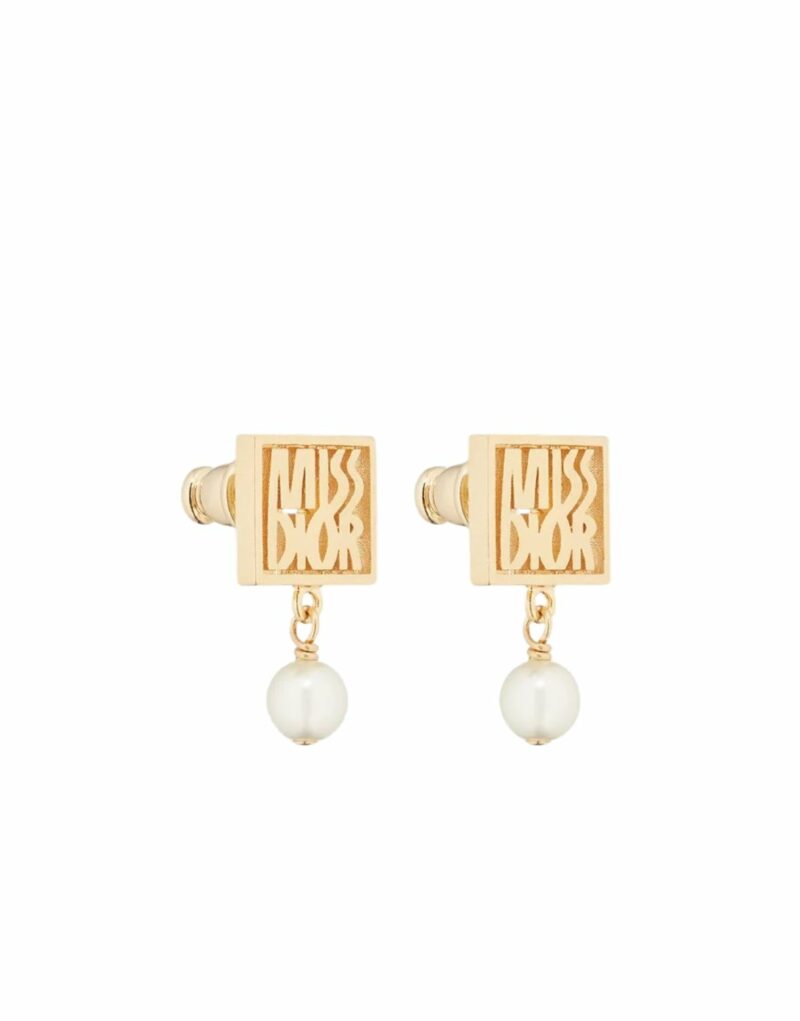 Miss Dior Earrings Gold For Women - E3559WOMRS_D301