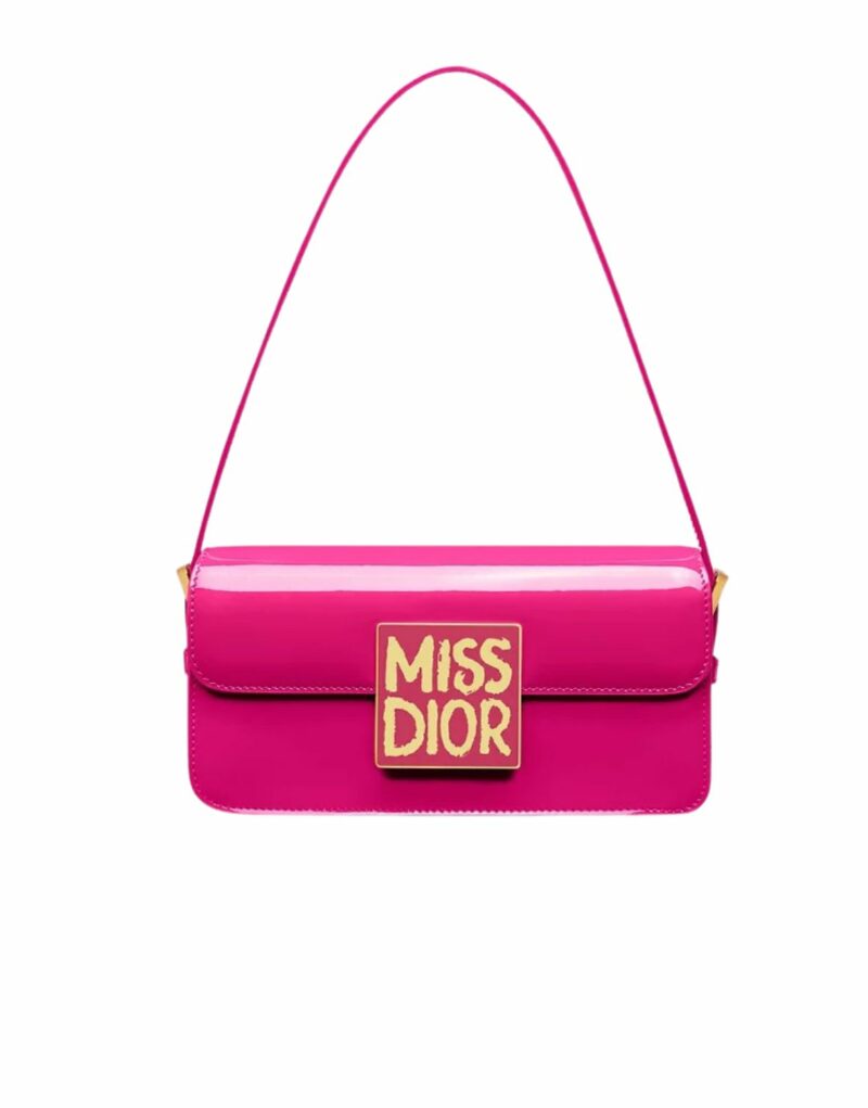 Miss Dior Flap Bag Fuchsia For Women 22cm/8.5in - M2610UWIS_M21F