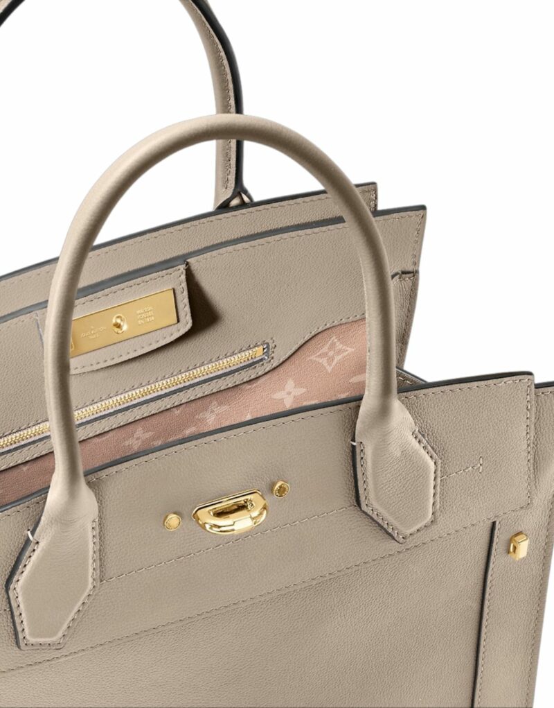 Louis Vuitton Steamer MM Galet Gray For Women 31.5cm/12.4in - M21280