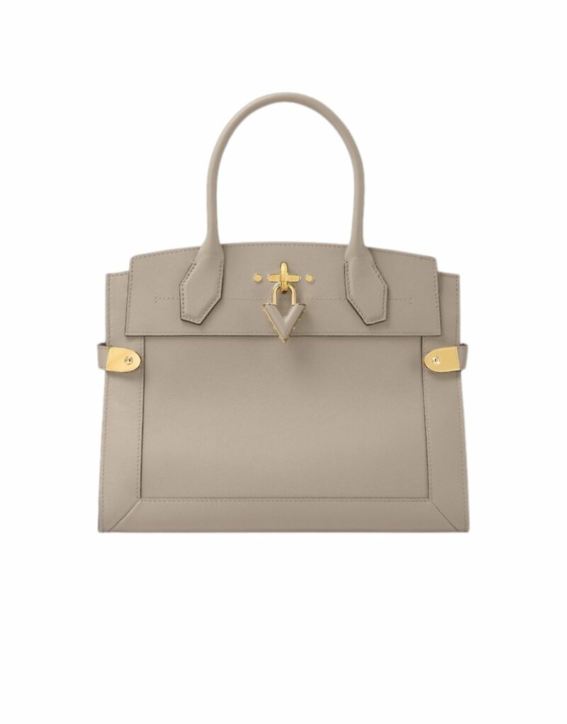 Louis Vuitton Steamer MM Galet Gray For Women 31.5cm/12.4in - M21280