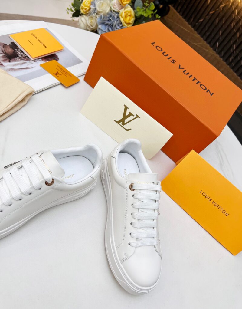 Louis Vuitton Women's Time Out Sneaker Sliver For Women LV 1A9Q2G