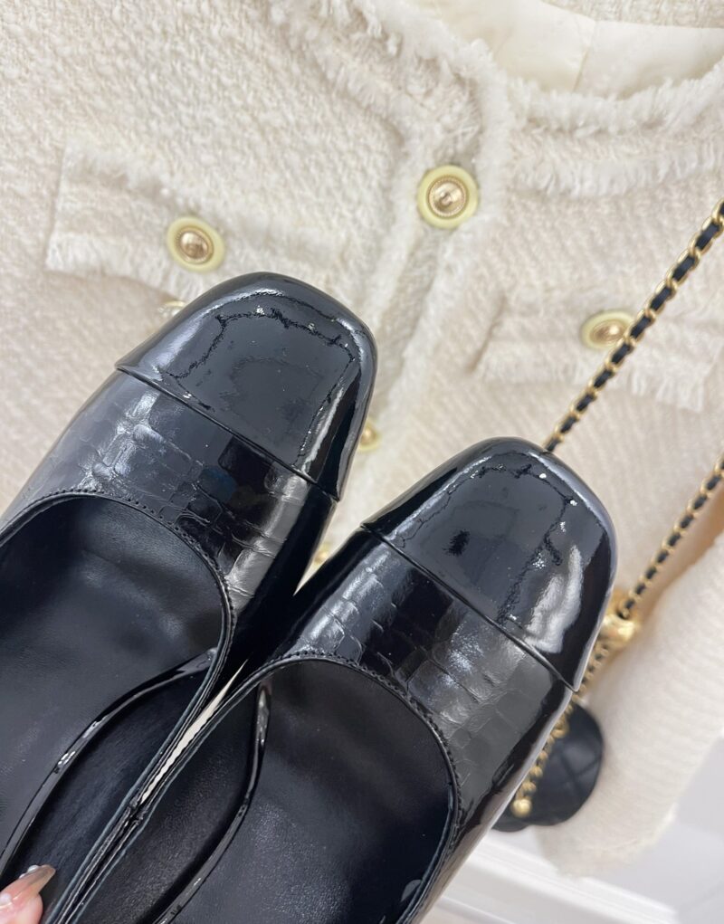 Chanel Pumps Black For Women 3.5in/9cm