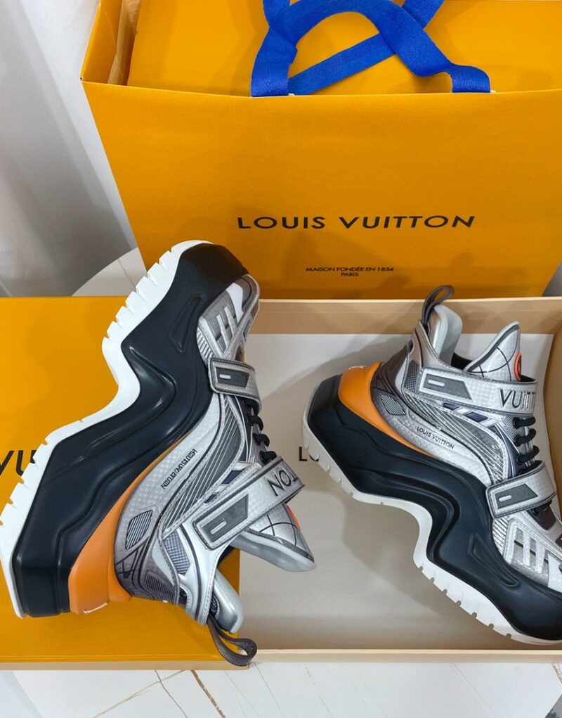 Louis Vuitton LV Archlight 2.0 Platform Sneaker Silver For Women 1AB13N