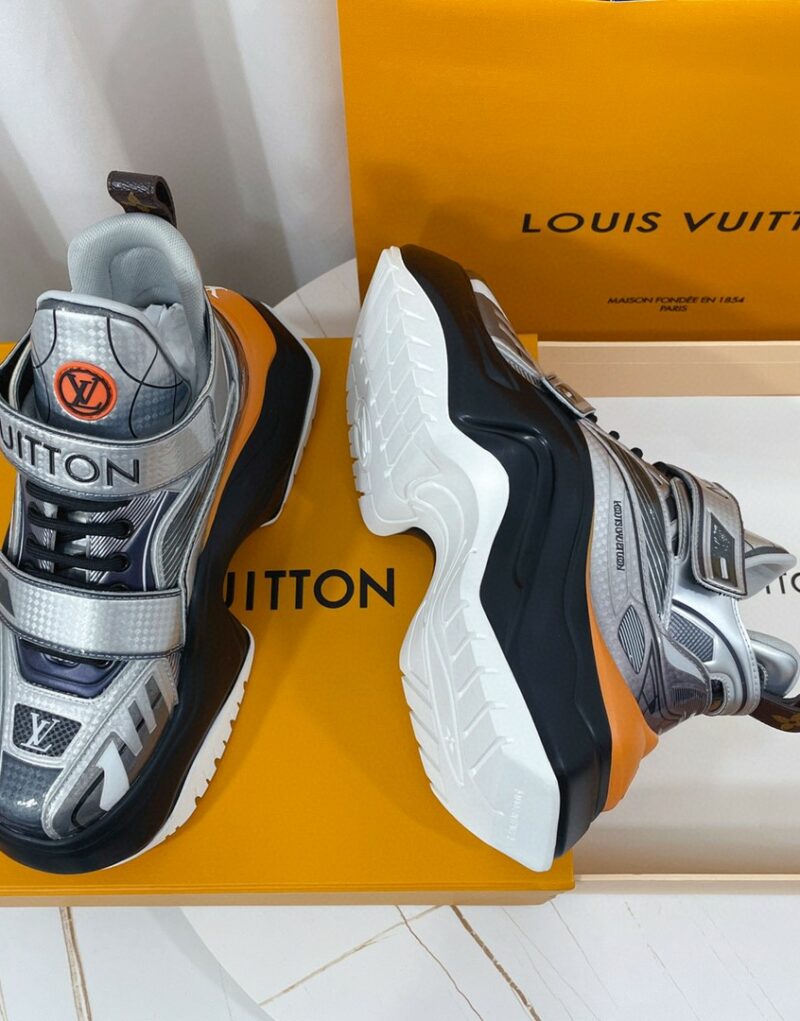 Louis Vuitton LV Archlight 2.0 Platform Sneaker Silver For Women 1AB13N