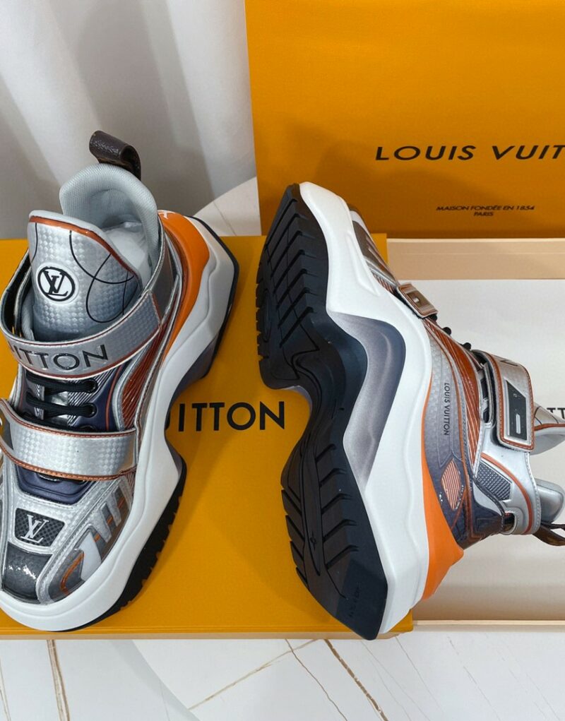Louis Vuitton LV Archlight 2.0 Platform Sneaker Silver For Women 1AB143