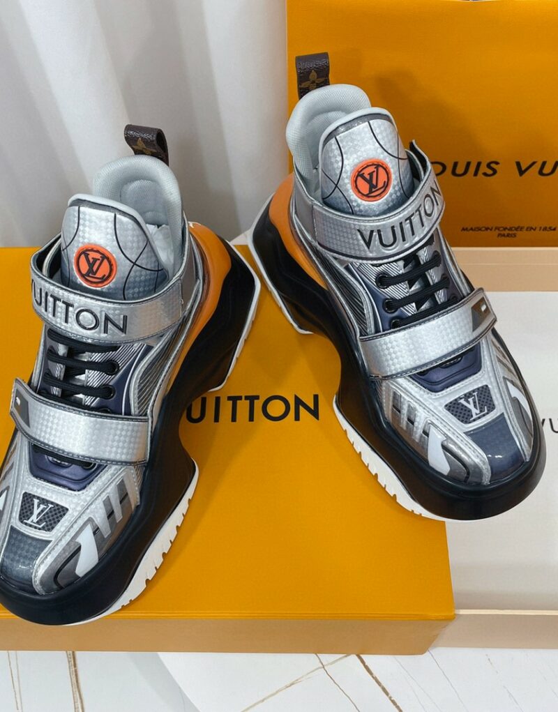 Louis Vuitton LV Archlight 2.0 Platform Sneaker Silver For Women 1AB13N