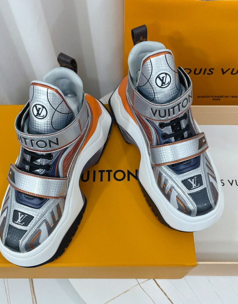 Louis Vuitton LV Archlight 2.0 Platform Sneaker Silver For Women 1AB143