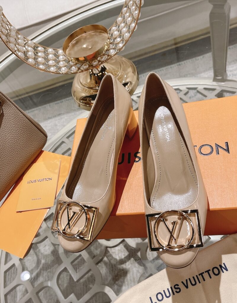 Louis Vuitton Madeleine Pump Beige For Women 4.5cm/1.8in