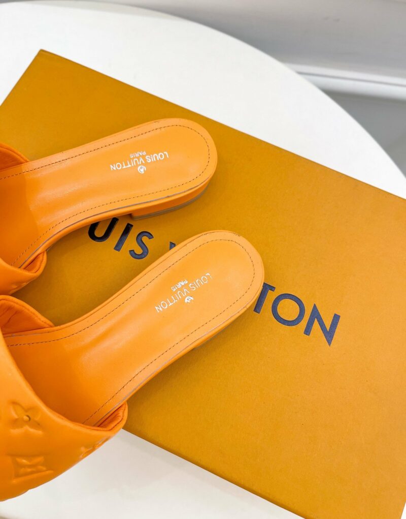 Louis Vuitton Women's Revival Flat Mule Orange For Women LV