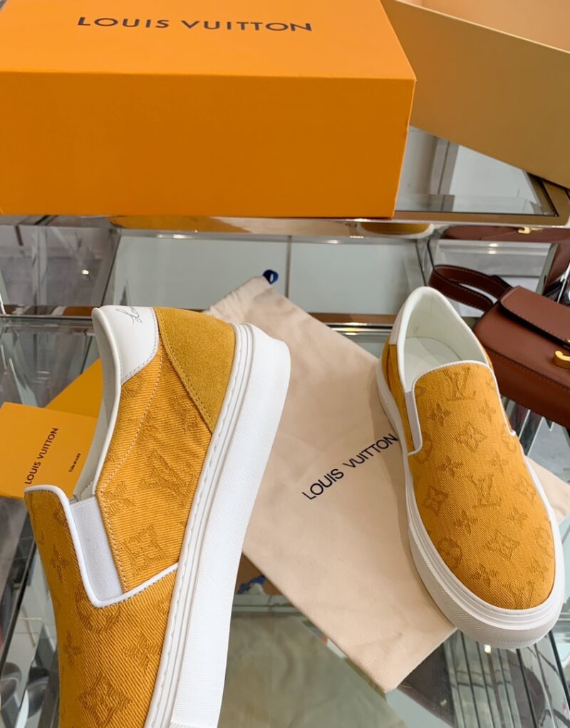 Louis Vuitton Women's Trocadero Slip On Orange For Women LV