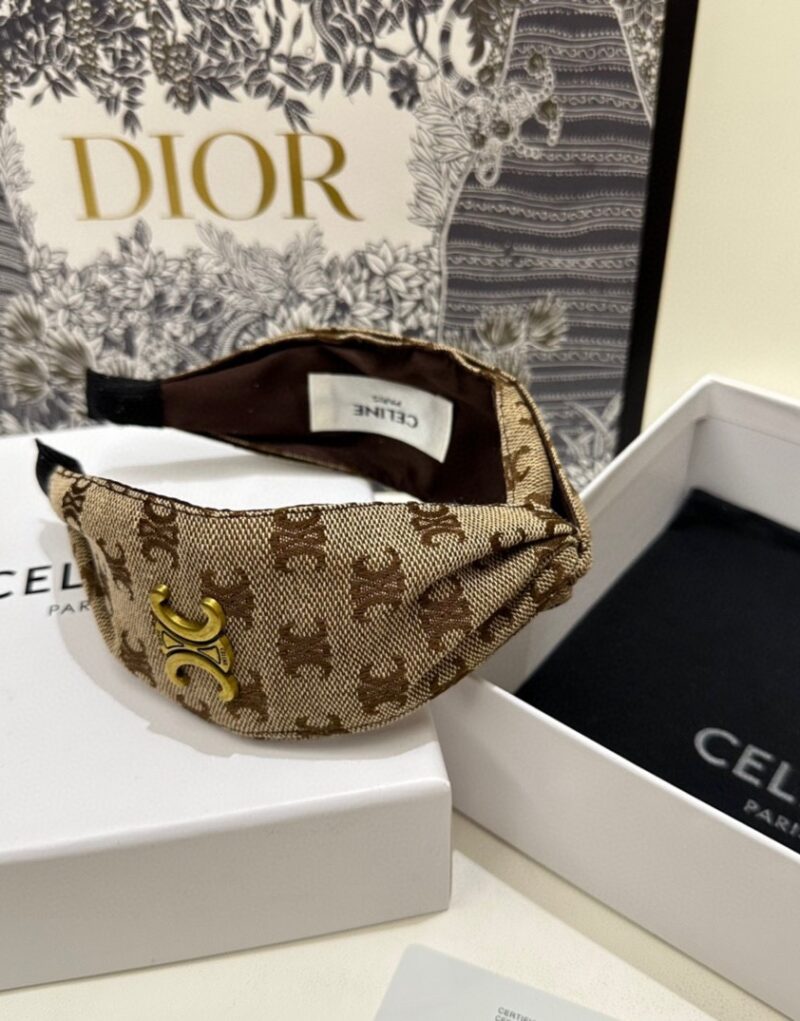 Celine Hairband Brown For Women