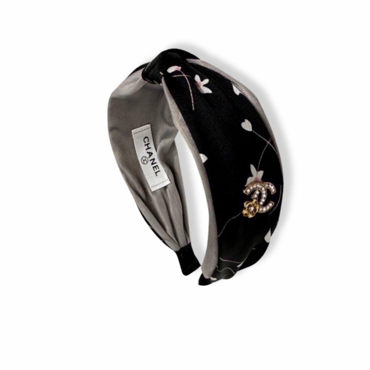 Chanel Hairband CC Logo