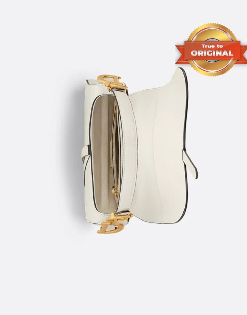 [True-to-ORIGINAL] Christian Dior Saddle Bag With Strap Latte For Women 25.5cm/10in M0455CBAA_M030