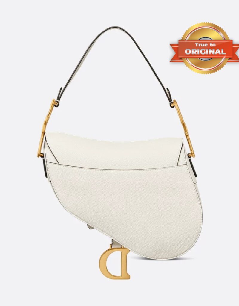 [True-to-ORIGINAL] Christian Dior Saddle Bag With Strap Latte For Women 25.5cm/10in M0455CBAA_M030