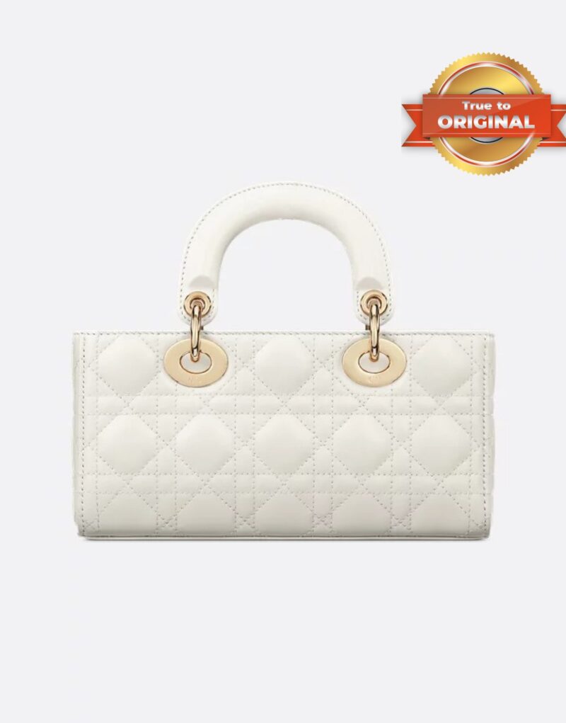 [True-to-ORIGINAL] Christian Dior Small Lady D-Joy Bag Latte For Women 22cm/8.7in M0613ONGE_M030