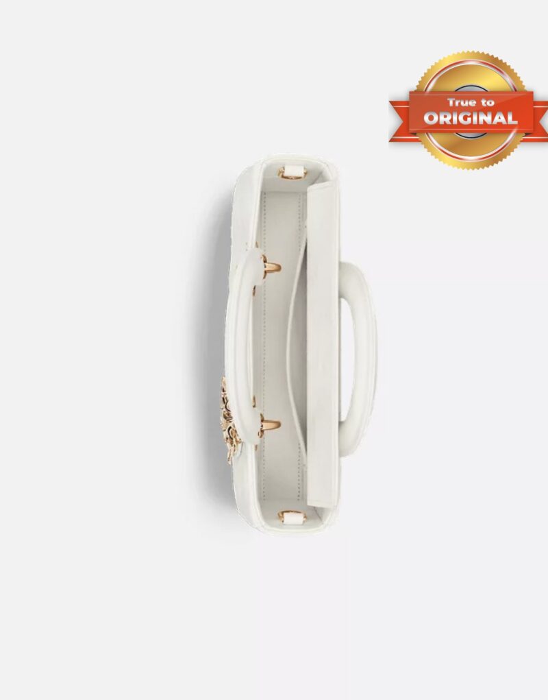 [True-to-ORIGINAL] Christian Dior Small Lady D-Joy Bag Latte For Women 22cm/8.7in M0613ONGE_M030