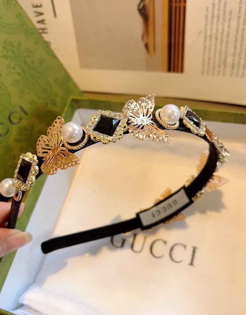 Gucci Hairband Black For Women