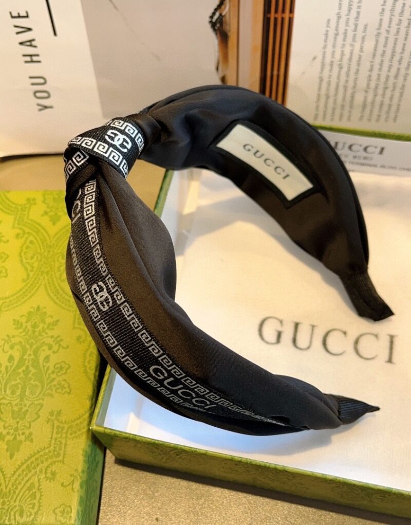 Gucci Hairband Black For Women