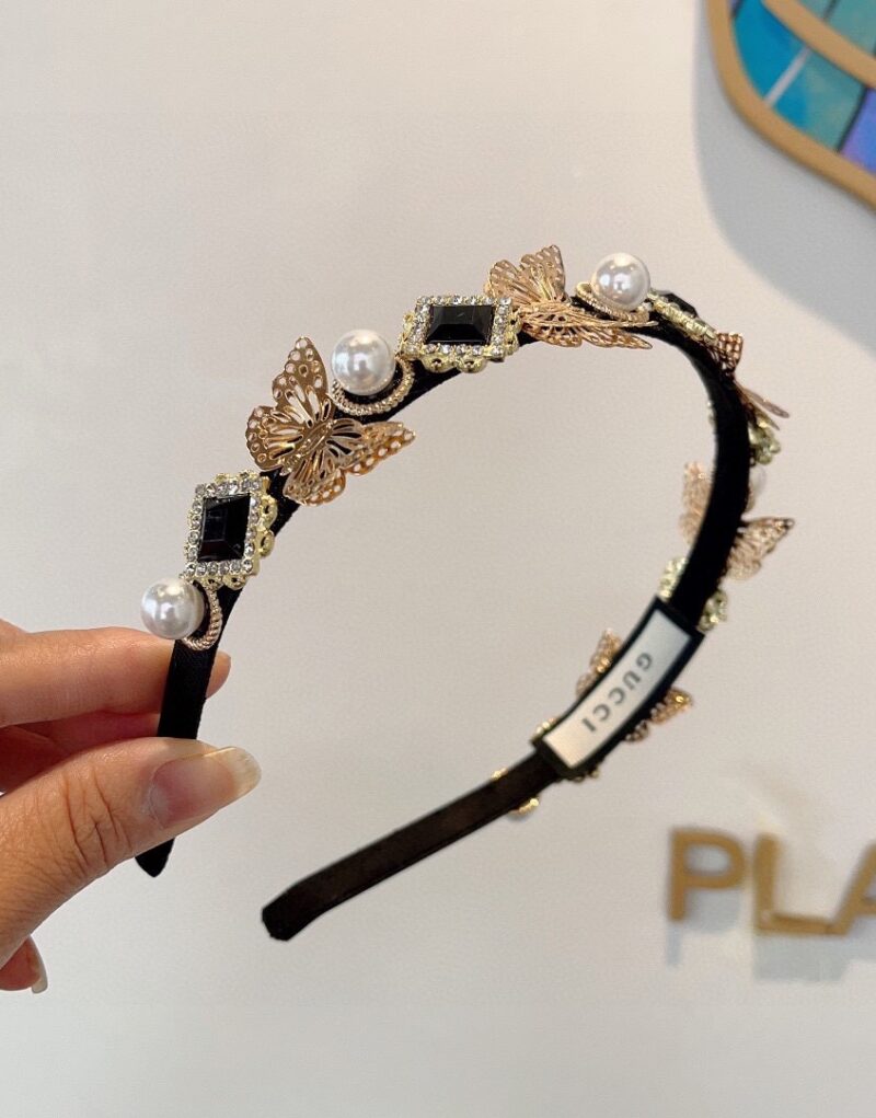 Gucci Hairband Black For Women