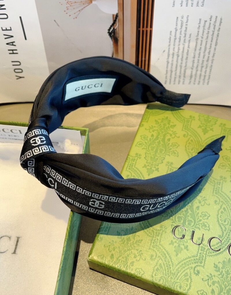 Gucci Hairband Black For Women