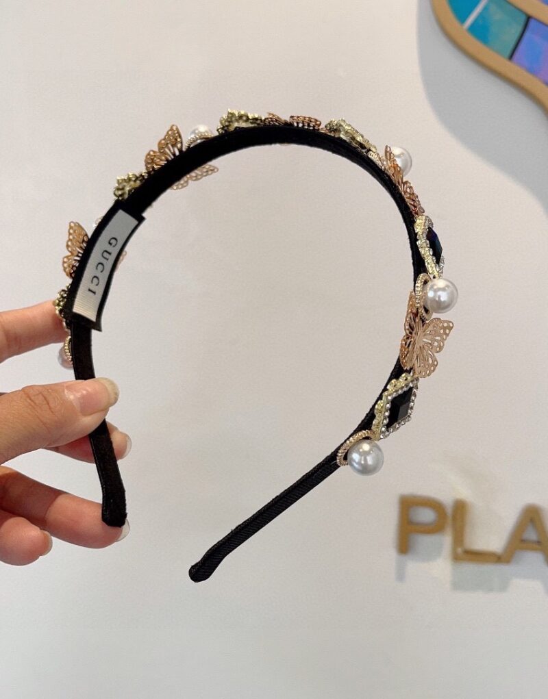 Gucci Hairband Black For Women