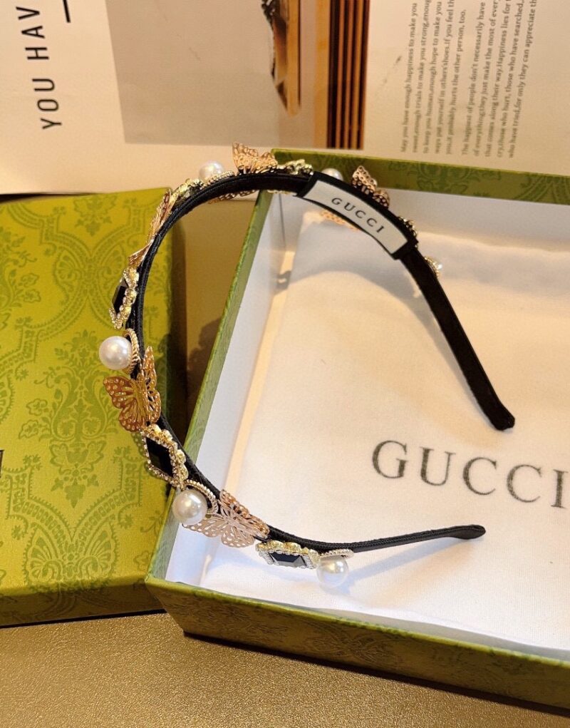 Gucci Hairband Black For Women