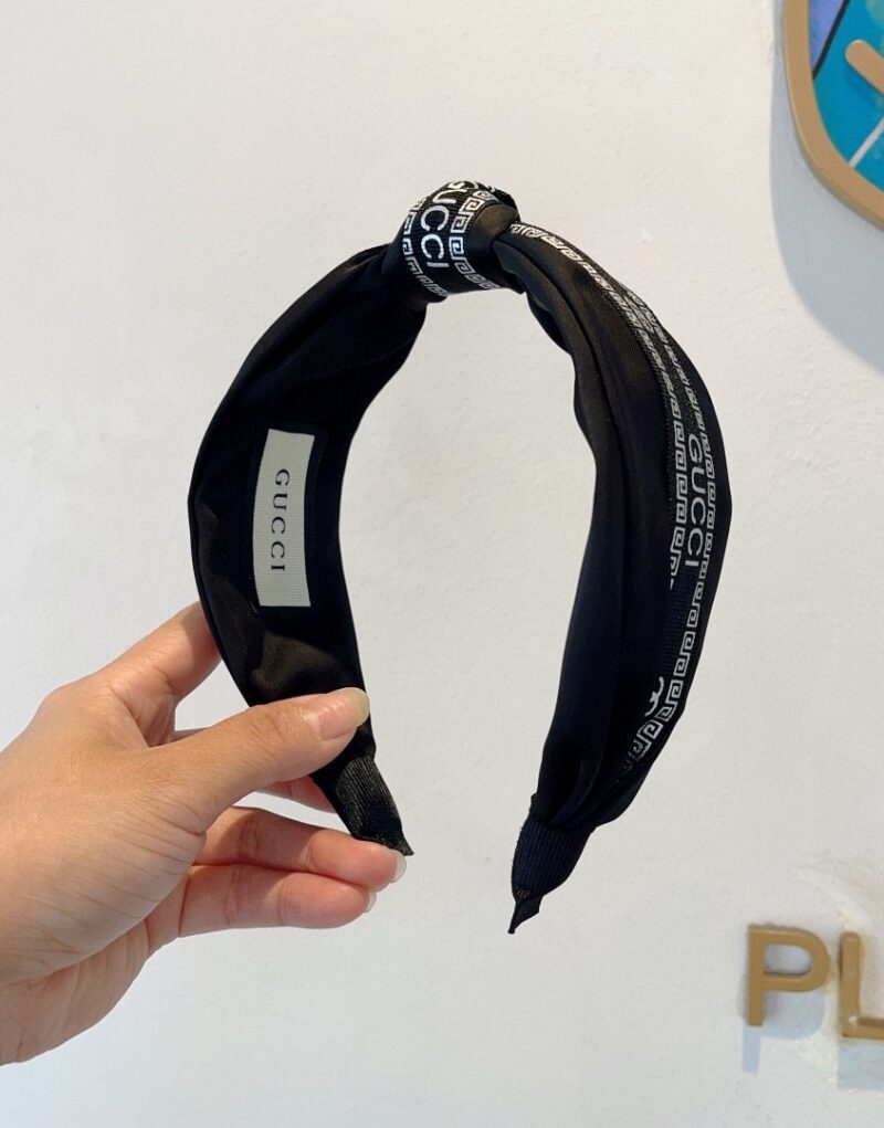 Gucci Hairband Black For Women