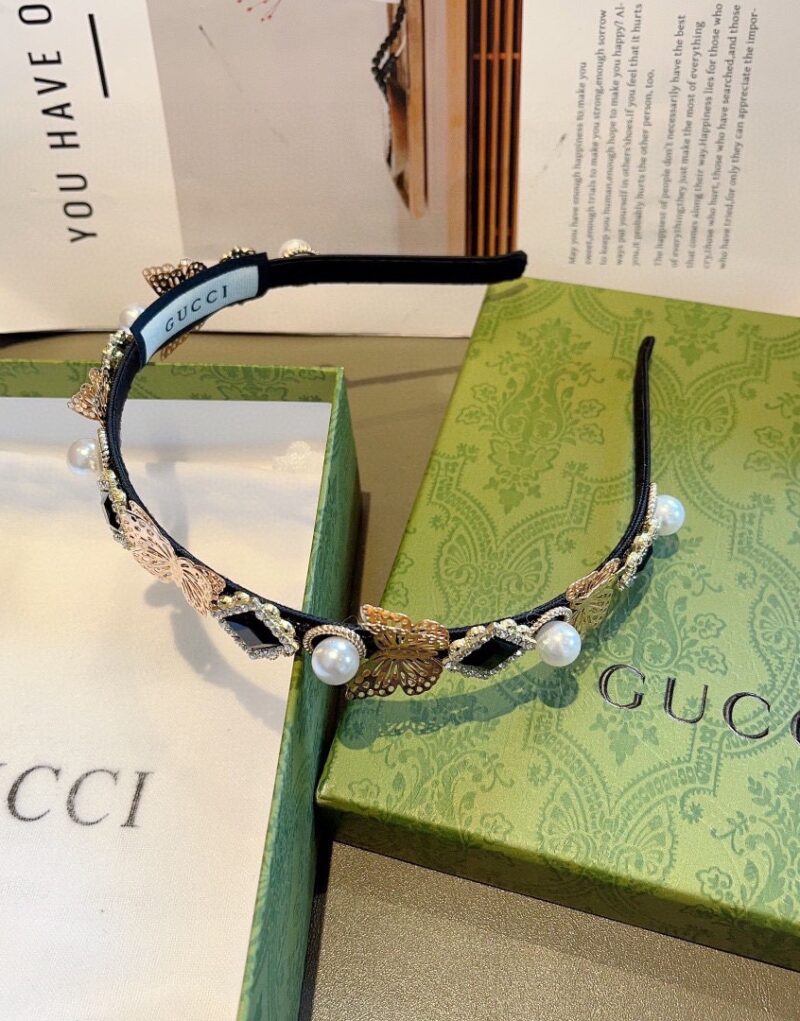 Gucci Hairband Black For Women