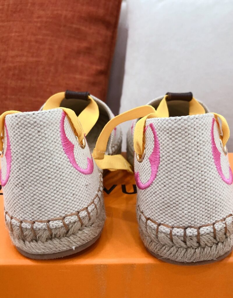 Louis Vuitton Women's Starboard Flat Espadrille Pink For Women LV